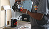 Weighing tinters for colour matching 